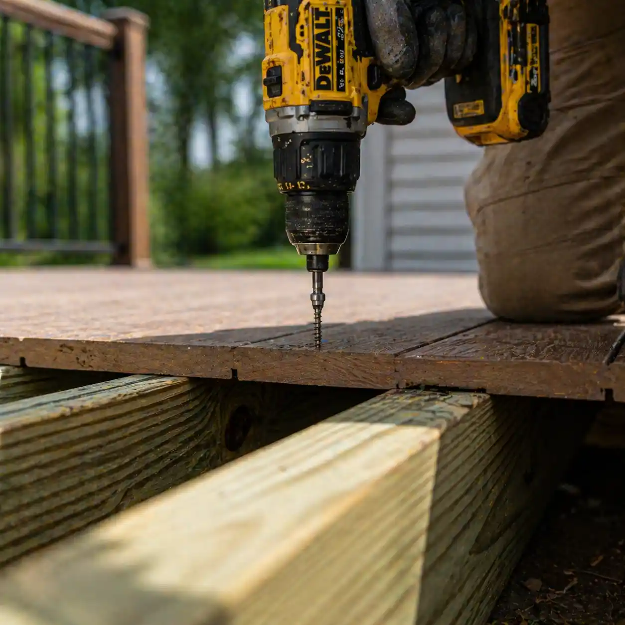 Deck repair and restoration Charlottesville