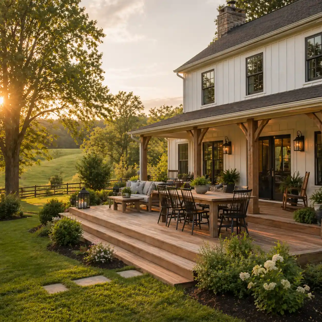 Custom deck building in Waynesboro Virginia