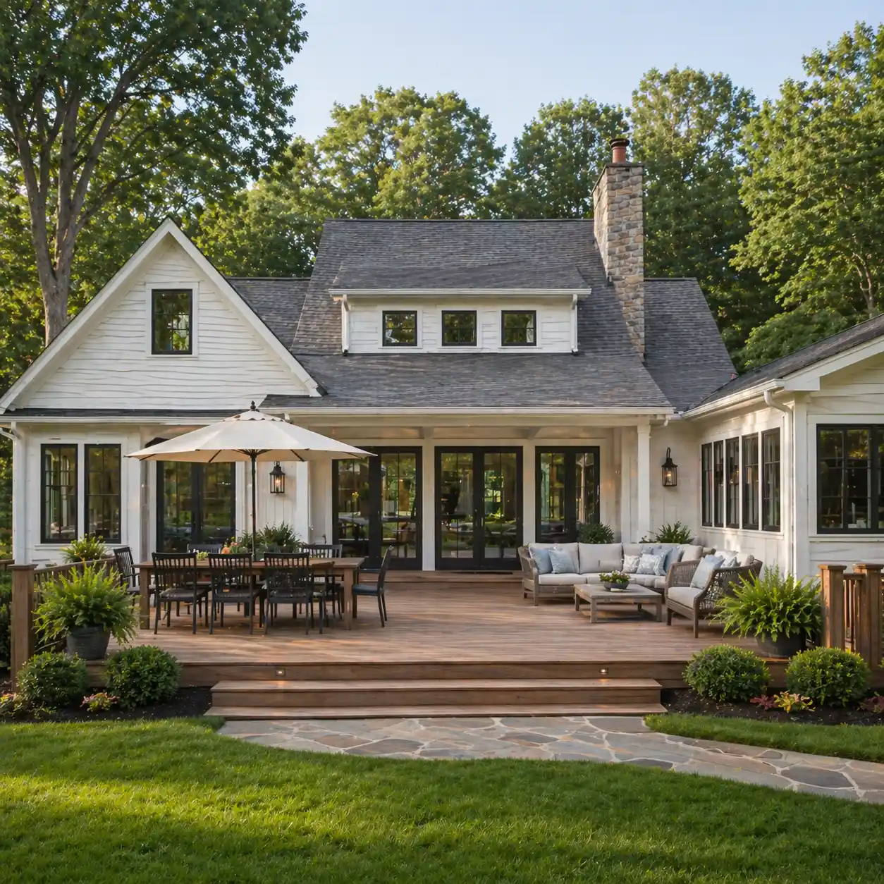 Composite decking installation Charlottesville Virginia