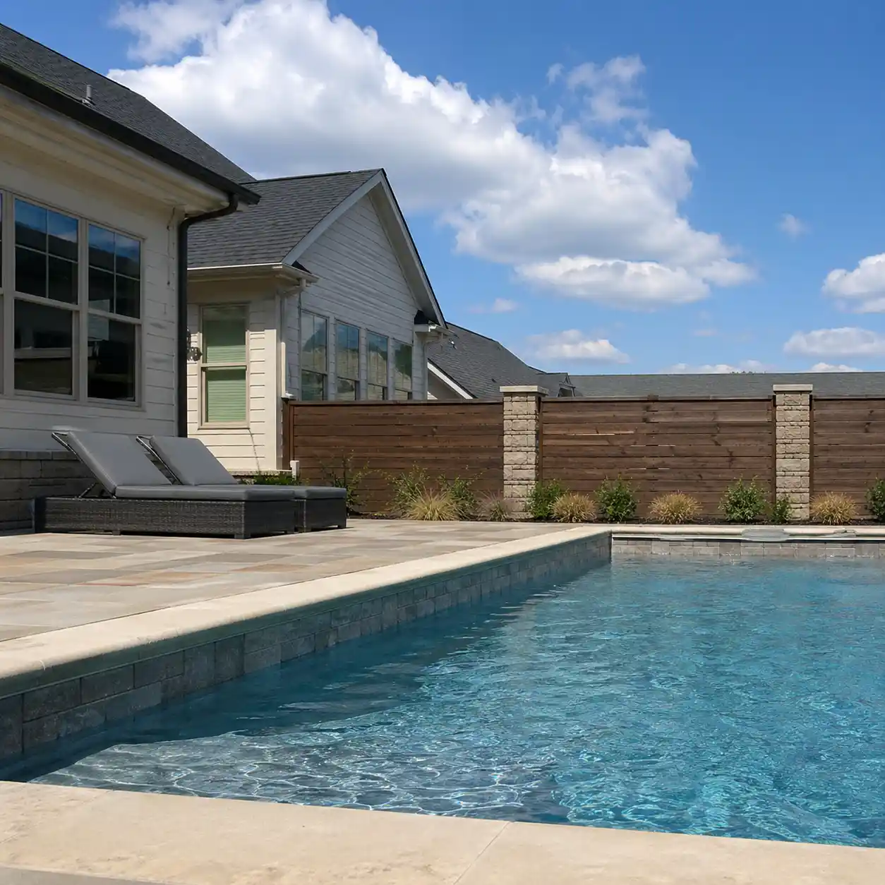 Pool deck construction and design Charlottesville Virginia