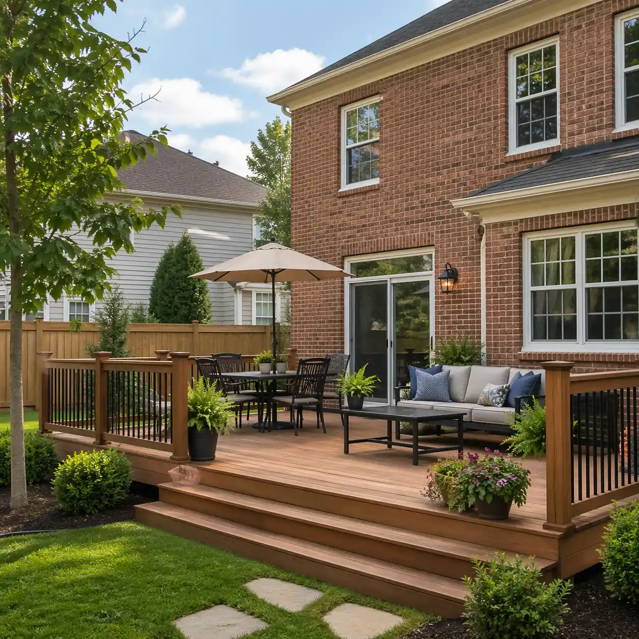 Custom deck building in Lynchburg Virginia