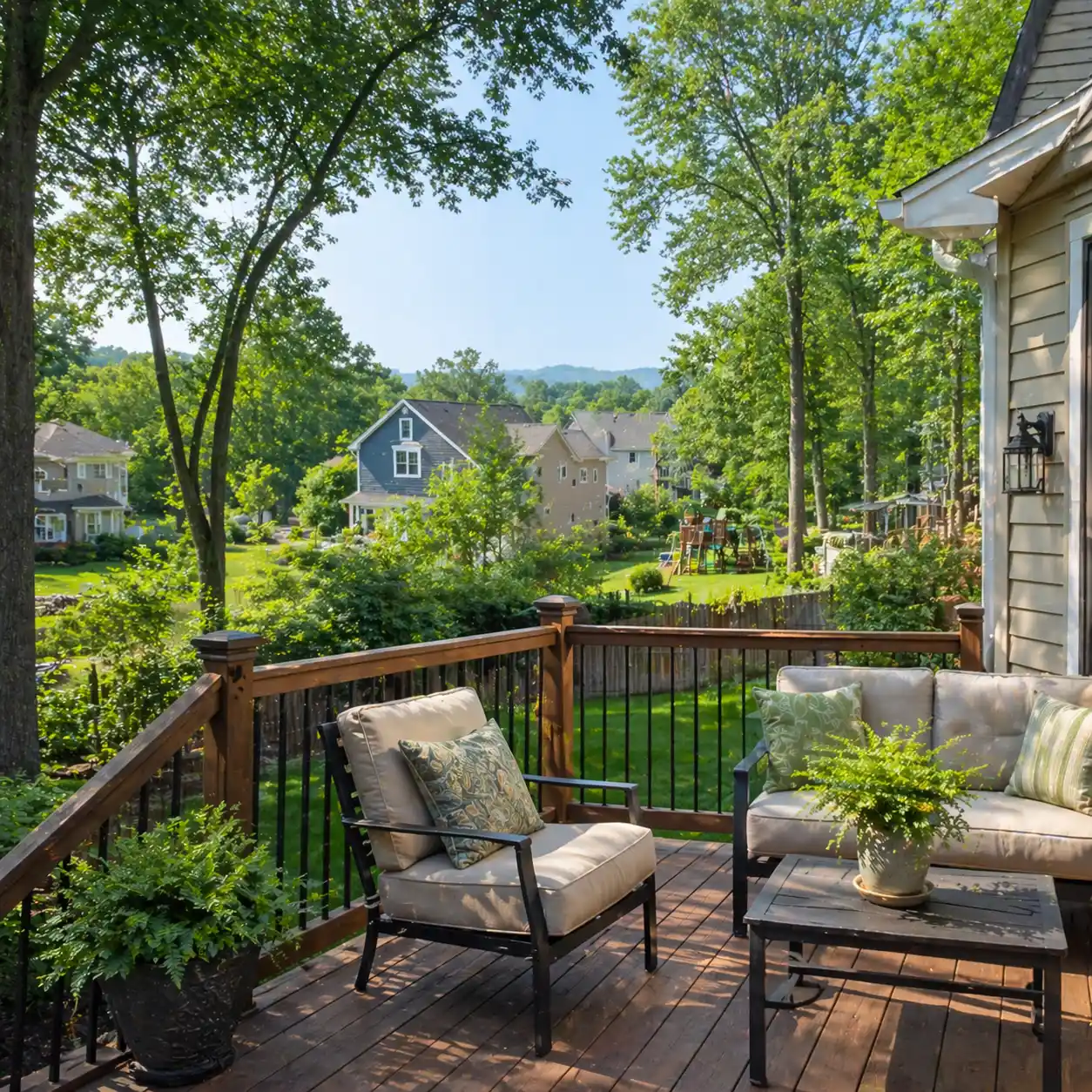 Custom deck building in Louisa County Virginia
