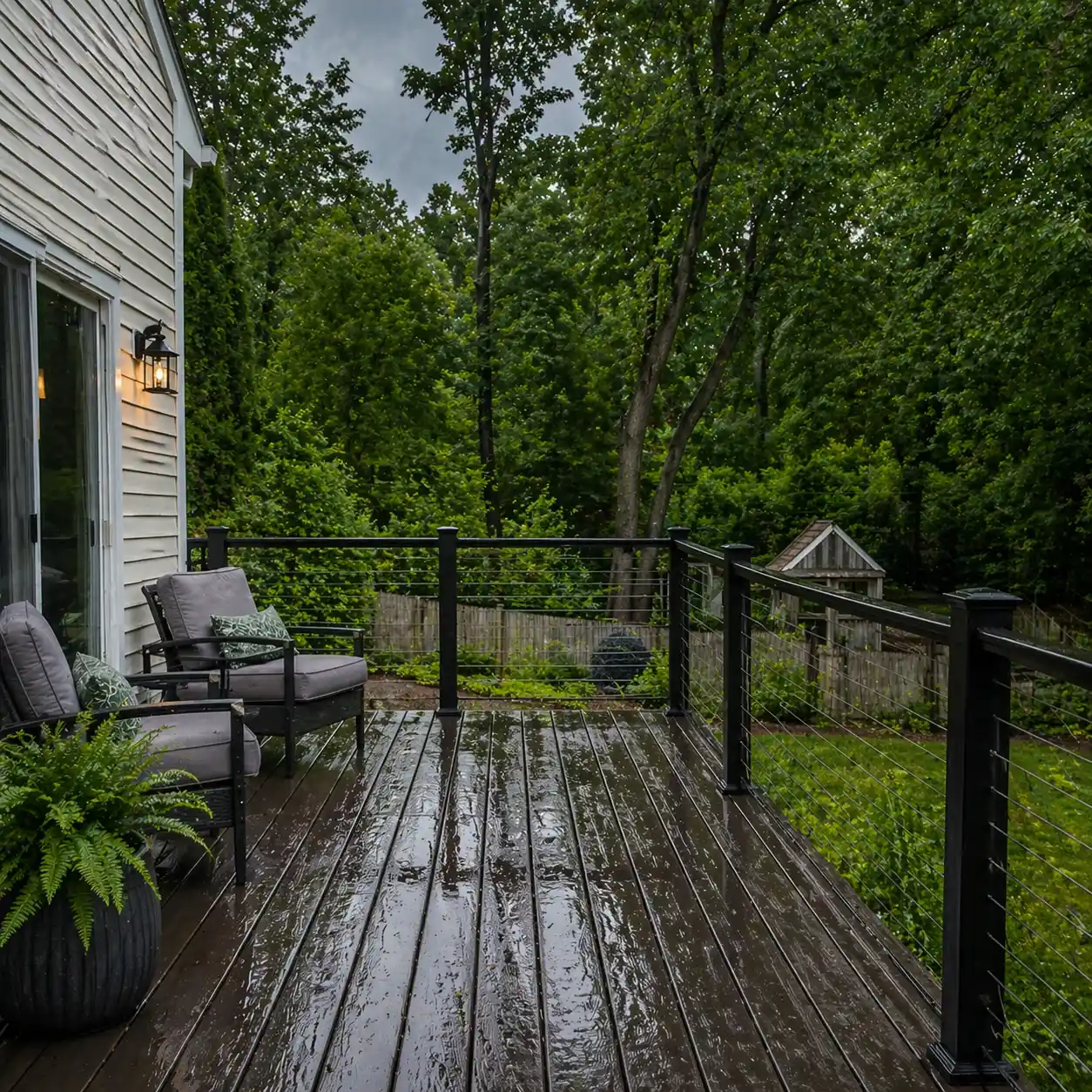 Custom deck building in Harrisonburg Virginia